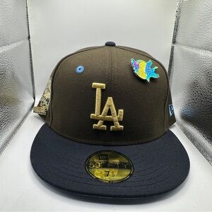 New Era Brown and Black LA Cap